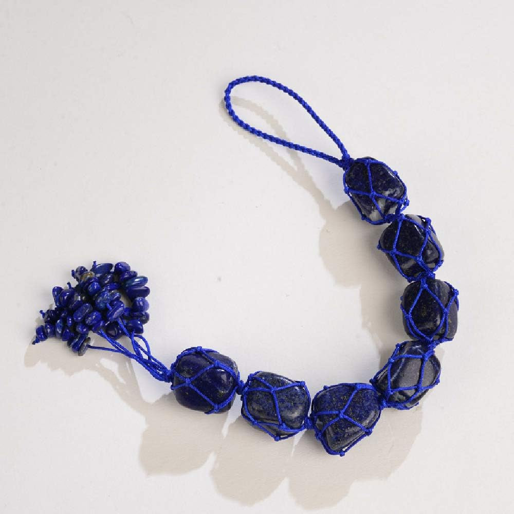 Lapis Lazuli Healing Crystals Home & Car Hanging Ornaments, Good Luck Feng Shui Decorations